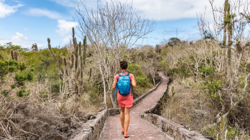 Travel white girl Central America