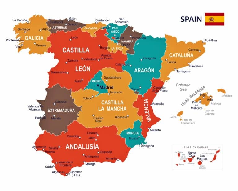 A Guide to Spain’s Regions: (NALCAP breakdown)